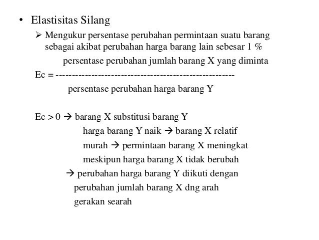 Harga Keseimbangan Pasar