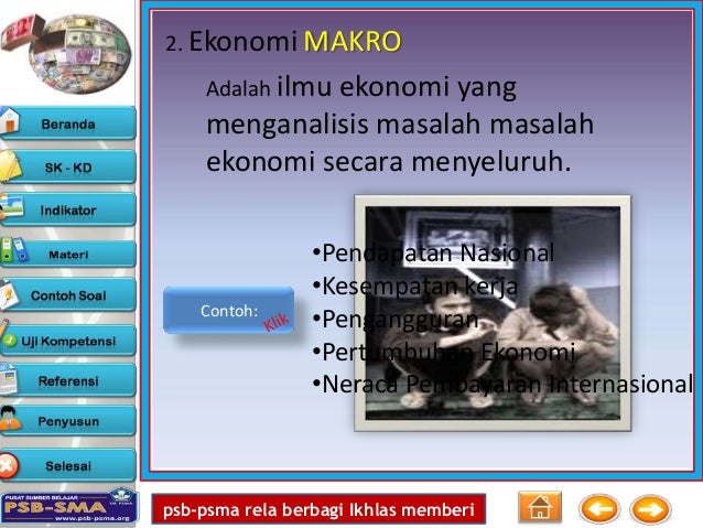 Ekonomi mikro dan makro