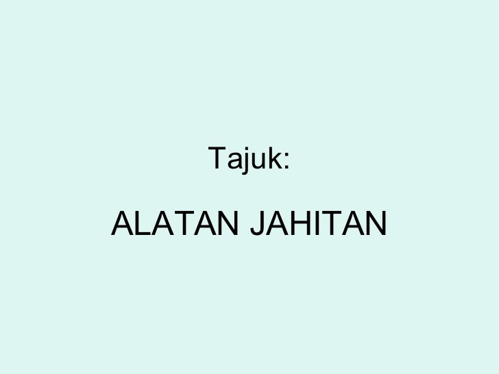 Peralatan Jahitan - ERT