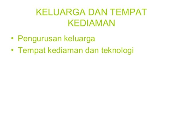 Ekonomi rumahtangga Ekonomi rumahtangga