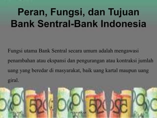 Fungsi utama bank adalah