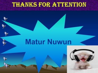 Matur Nuwun
 