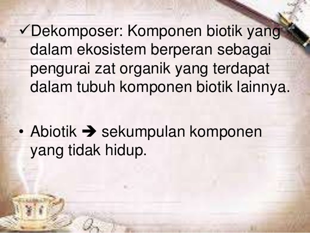 Ekosistem