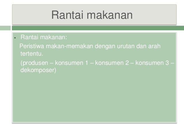Ekosistem