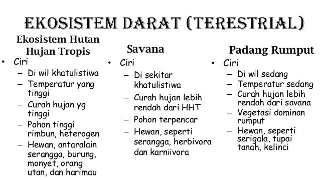 Ekosistem