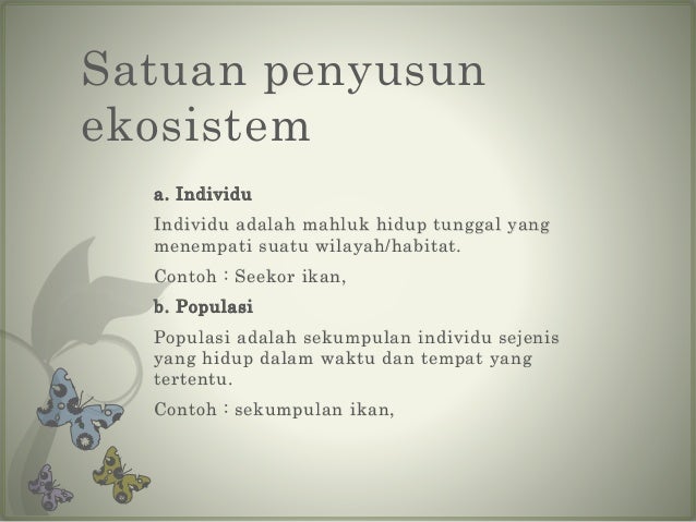 Ekosistem Sungai (IPA VII)