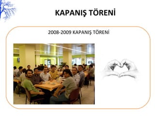 KAPANIŞ TÖRENİ 2008-2009 KAPANIŞ TÖRENİ 
