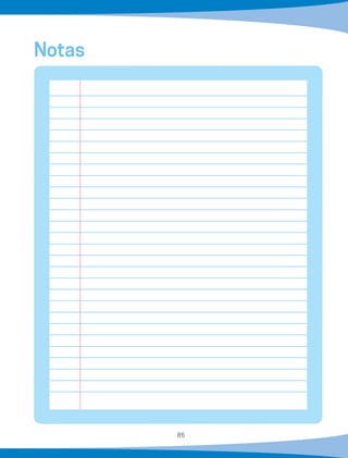 85
Notas
 