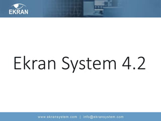Ekran System 4.2
 