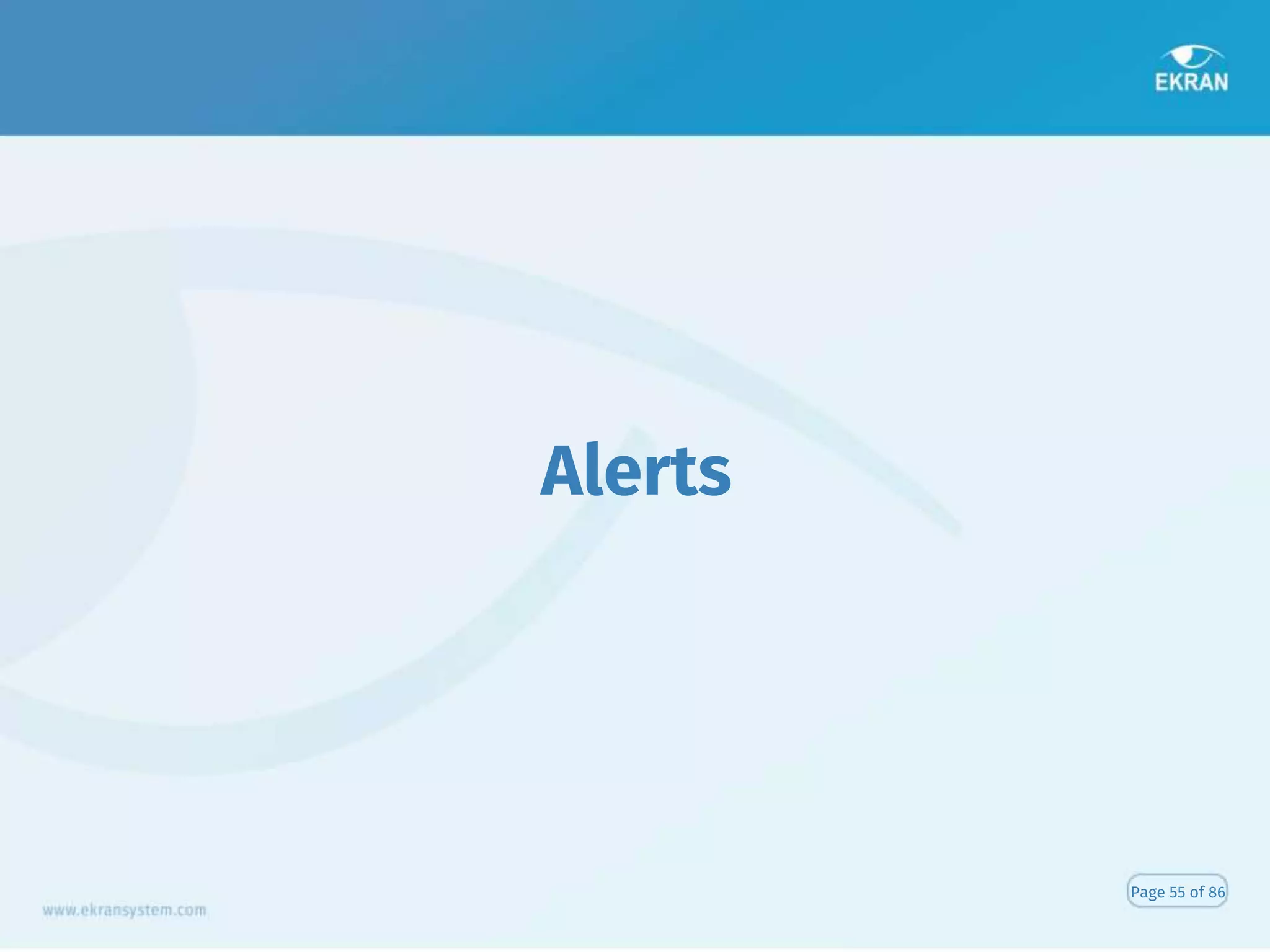 Alerts
Page 55 of 86
 