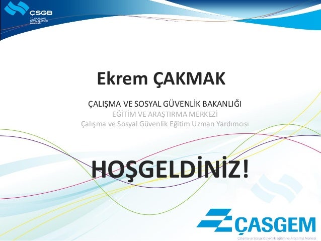 Ekrem Cakmak Kisisel Koruyucu Donanimlar Temel Sunumu