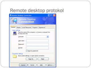 Remote desktop protokol 