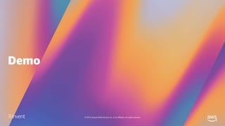 © 2019, Amazon Web Services, Inc. or its affiliates. All rights reserved.
 