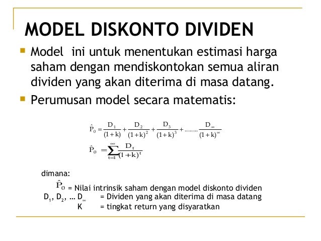 Eksi 4203 Modul 4 Penilaian Saham
