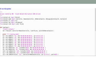 6 - Custom Mininet Topology Experiment by Dwina Fitriyandini Siswanto & Siti Amatullah Karimah