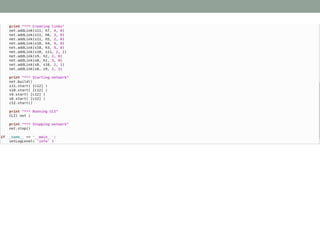 6 - Custom Mininet Topology Experiment by Dwina Fitriyandini Siswanto & Siti Amatullah Karimah
