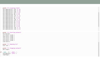 6 - Custom Mininet Topology Experiment by Dwina Fitriyandini Siswanto & Siti Amatullah Karimah