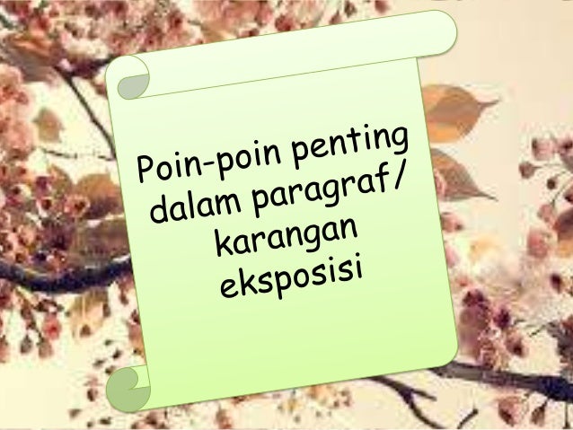 Eksposisi