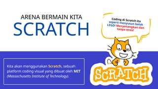 MATERI CODING TENTANG MEMAKAI SCRATCH UNTUK PEMAHAMAN ANIMASI DASAR | PPTX