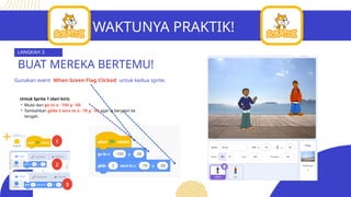 MATERI CODING TENTANG MEMAKAI SCRATCH UNTUK PEMAHAMAN ANIMASI DASAR | PPTX