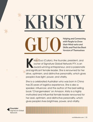 Worlds Most Empowering Women Leaders to Follow in 2025 | PDF