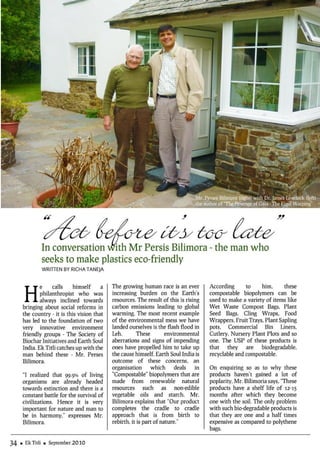 Ek titli magazine - September 2010