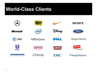 World-Class Clients




8
 