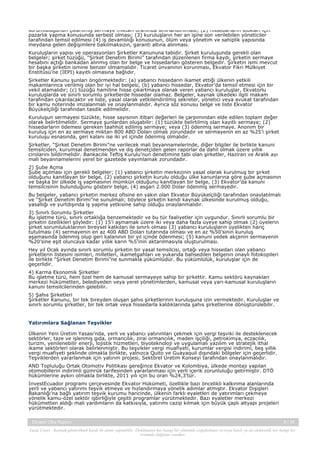 sorumluluğunun çıkarılmış sermaye miktarı oranında sınırlandırılması; (2) hissedarların stokları için
pazarlık yapma konusunda serbest olması; (3) kuruluşların her an işine son verilebilen yöneticiler
tarafından temsil edilmesi (4) iş devamlılığı konusunun, ölüm veya yönetim ve sahiplik yapısında
meydana gelen değişimlere bakılmaksızın, garanti altına alınması.
Kuruluşların yapısı ve operasyonları Şirketler Kanununa tabidir. Şirket kuruluşunda gerekli olan
belgeler; şirket tüzüğü, “Şirket Denetim Birimi” tarafından düzenlenen firma kaydı, şirketin sermaye
hesabını açtığı bankadan alınmış olan bir belge ve hissedarları gösteren belgedir. Şirketin ismi mevcut
bir başka şirketin ismine benzer olmamalıdır. Ticaret ünvanının korunması, Ekvator Fikri Mülkiyet
Enstitüsü’ne (IEPI) kayıtlı olmasına bağlıdır.
Şirketler Kanunu şunları öngörmektedir: (a) yabancı hissedarın ikamet ettiği ülkenin yetkili
makamlarınca verilmiş olan bir iyi hal belgesi, (b) yabancı hissedar, Ekvator’da temsil etmesi için bir
vekil atamalıdır; (c) tüzüğü hamiline hisse çıkartmaya olanak veren yabancı kuruluşlar, Ekvatorlu
kuruluşlarda ve sınırlı sorumlu şirketlerde hissedar olamaz. Belgeler, kaynak ülkedeki ilgili makam
tarafından çıkarılacaktır ve liste, yasal olarak yetkilendirilmiş sekreter, yönetici veya avukat tarafından
bir kamu noterinde imzalanmalı ve onaylanmalıdır. Ayrıca söz konusu belge ve liste Ekvator
Büyükelçiliği tarafından tasdik edilmelidir.
Kuruluşun sermayesi tüzükte, hisse sayısının itibari değerleri ile çarpımından elde edilen toplam değer
olarak belirtilmelidir. Sermaye şunlardan oluşabilir: (1) tüzükte belirtilmiş olan kayıtlı sermaye; (2)
hissedarların ödemesi gereken taahhüt edilmiş sermaye; veya (3) ödenmiş sermaye. Anonim bir
kuruluş için en az sermaye miktarı 800 ABD Doları olmak zorundadır ve sermayenin en az %25’i şirket
kuruluşu esnasında, geri kalanı ise iki yıl içinde ödenmiş olmalıdır.
Şirketler, “Şirket Denetim Birimi”ne verilecek mali beyannamelerinde, diğer bilgiler ile birlikte kanuni
temsilciden, kurumsal denetmenden ve dış denetçiden gelen raporlar da dahil olmak üzere yıllık
cirolarını bildirmelidir. Bankacılık Teftiş Kurulu’nun denetimine tabi olan şirketler, Haziran ve Aralık ayı
mali beyannamelerini yerel bir gazetede yayımlamak zorundadır.
2) Şube Açma
Şube açılması için gerekli belgeler; (1) yabancı şirketin merkezinin yasal olarak kurulmuş bir şirket
olduğunu kanıtlayan bir belge, (2) yabancı şirketin kurulu olduğu ülke kanunlarına göre şube açmasının
ve başka bir ülkede iş yapmasının mümkün olduğunu kanıtlayan bir belge, (3) Ekvator’da kanuni
temsilcisinin bulunduğunu gösterir belge, (4) asgari 2.000 Dolar ödenmiş sermayedir.
Bu belgeler, yabancı şirketin merkez ofisine en yakın olan Ekvator Büyükelçiliği tarafından onaylatılmalı
ve “Şirket Denetim Birimi”ne sunulmalı; böylece şirketin kendi kaynak ülkesinde kurulmuş olduğu,
yasallığı ve yurtdışında iş yapma yetkisine sahip olduğu onaylanmalıdır.
3) Sınırlı Sorumlu Şirketler
Bu işletme türü, sınırlı ortaklığa benzemektedir ve bu tür faaliyetler için uygundur. Sınırlı sorumlu bir
şirketin özellikleri şöyledir: (1) 15’i aşmamak üzere iki veya daha fazla üyeye sahip olmak (2) üyelerin
şirket sorumluluklarının bireysel katkıları ile sınırlı olması (3) yabancı kuruluşların üyelikten hariç
tutulması (4) sermayenin en az 400 ABD Doları tutarında olması ve en az %50’sinin kuruluş
aşamasında ödenmiş olup geri kalanının bir yıl içinde ödenmesi; (5) kanuni yedek akçenin sermayenin
%20’sine eşit oluncaya kadar yıllık karın %5’inin aktarılmasıyla oluşturulması.
Hey yıl Ocak ayında sınırlı sorumlu şirketin bir yasal temsilcisi, ortağı veya hissedarı olan yabancı
şirketlerin listesini isimleri, milletleri, ikametgahları ve yukarıda bahsedilen belgenin onaylı fotokopileri
ile birlikte “Şirket Denetim Birimi”ne sunmakla yükümlüdür. Bu yükümlülük, kuruluşlar için de
geçerlidir.
4) Karma Ekonomik Şirketler
Bu işletme türü, hem özel hem de kamusal sermayeye sahip bir şirkettir. Kamu sektörü kaynakları
merkezi hükümetten, belediyeden veya yerel yönetimlerden, kamusal veya yarı-kamusal kuruluşların
kanuni temsilcilerinden gelebilir.
5) Şahıs Şirketleri
Şirketler Kanunu, bir tek bireyden oluşan şahıs şirketlerinin kuruluşuna izin vermektedir. Kuruluşlar ve
sınırlı sorumlu şirketler, bir tek ortak veya hissedarla kaldıklarında şahıs şirketlerine dönüştürülebilir.

Yatırımlara Sağlanan Teşvikler
Ülkenin Yeni Üretim Yasası’nda, yerli ve yabancı yatırımları çekmek için vergi teşviki ile desteklenecek
sektörler, taze ve işlenmiş gıda, ormancılık, zirai ormancılık, maden işçiliği, petrokimya, eczacılık,
turizm, yenilenebilir enerji, lojistik hizmetleri, biyoteknoloji ve uygulamalı yazılım ve stratejik ithal
ikame sektörleri olarak belirlenmiştir. Bu teşvikler vergi muafiyeti, kurumlar vergisi indirimi, beş yıllık
vergi muafiyeti şeklinde olmakla birlikte, yalnızca Quito ve Guayaquil dışındaki bölgeler için geçerlidir.
Teşviklerden yararlanmak için yatırım projesi, Sektörel Üretim Konseyi tarafından onaylanmalıdır.
AND Topluluğu Ortak Otomotiv Politikası gereğince Ekvator ve Kolombiya, ülkede montajı yapılan
otomobillerin indirimli gümrük tarifesinden yararlanması için yerli içerik zorunluluğu getirmiştir. DTÖ
hükümlerine aykırı olmakla birlikte, 2011 yılı için bu oran %24,3’tür.
InvestEcuador programı çerçevesinde Ekvator Hükümeti, özellikle bazı öncelikli kalkınma alanlarında
yerli ve yabancı yatırımı teşvik etmeye ve hızlandırmaya yönelik adımlar atmıştır. Ekvator Dışişleri
Bakanlığı’na bağlı yatırım teşvik kurumu haricinde, ülkenin farklı eyaletleri de yatırımları çekmeye
yönelik kamu-özel sektör işbirliğiyle çeşitli programlar yürütmektedir. Bazı eyaletler merkezi
hükümetten aldığı mali yardımların da katkısıyla, yatırımı cazip kılmak için büyük çaplı altyapı projeleri
yürütmektedir.
Ekvator Ülke Raporu

9 / 34

Yasal Uyarı : Kaynak gösterilmek kaydı ile alıntı yapılabilir. Dokümanın her hangi bir yöntemle çoğaltılması ve/veya basılı ya da elektronik her hangi bir
ortamda dağıtımı yasaktır.

 