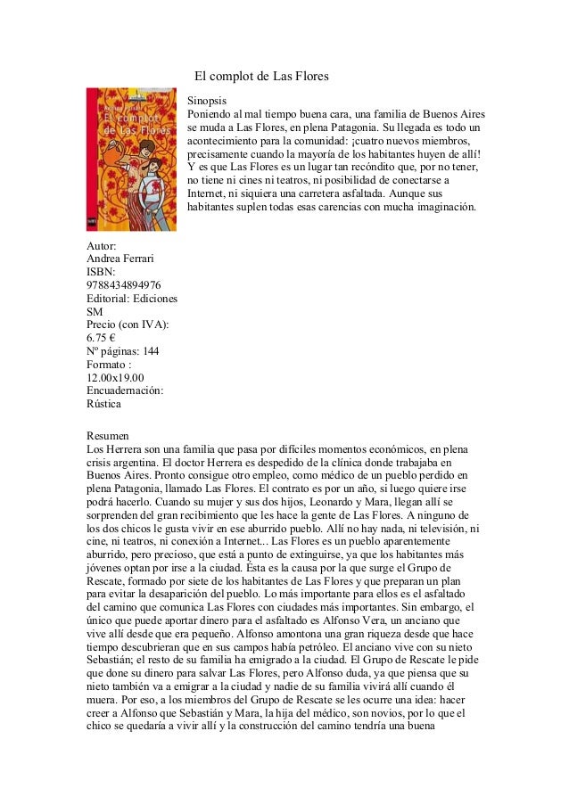 El complot de las flores