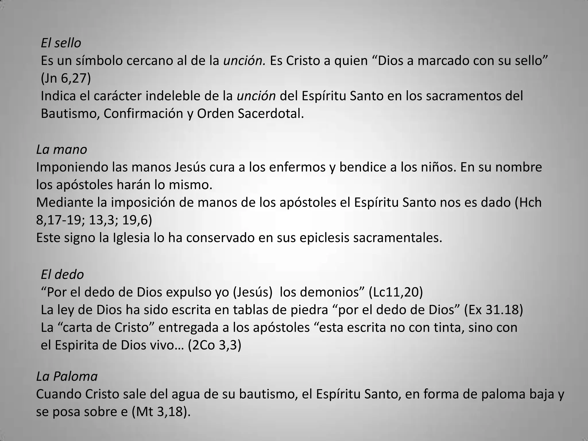 El Espiritu Santo | PPTX