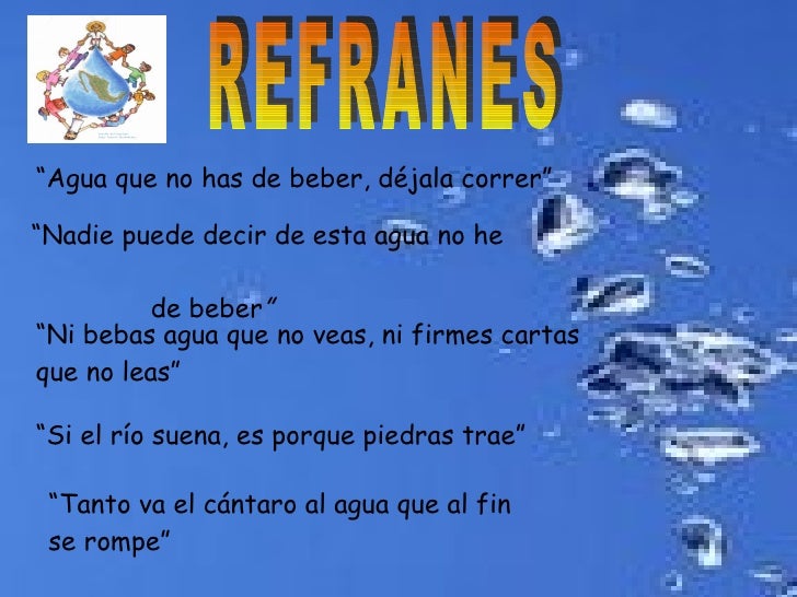 El Agua Ciclo...