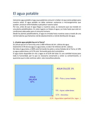 El Agua Potable