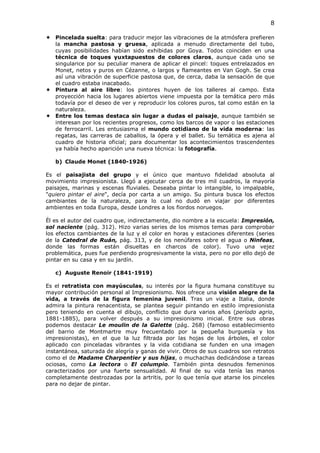 El Arte del siglo XIX