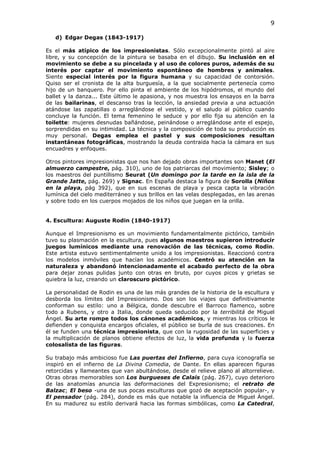 El Arte del siglo XIX