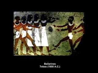 Bailarines Tebas (1950 A.C.) 