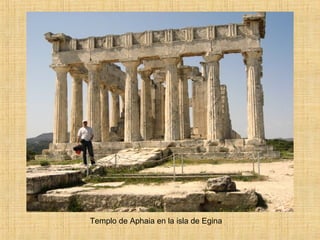 Templo de Aphaia en la isla de Egina 