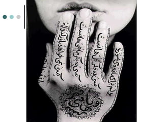  Shirin Neshat “Woman de Alla”
 