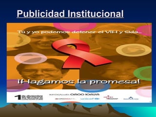 Publicidad Institucional 