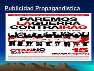 Publicidad Propagandística 