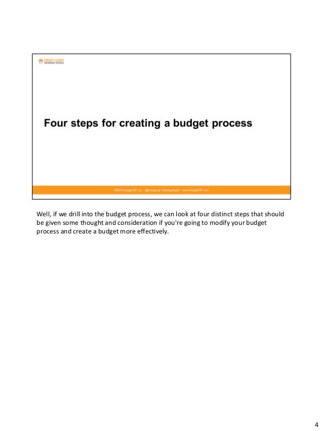 how to create an annual utilities budget