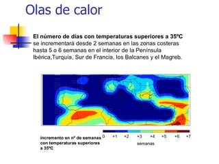 Olas de calor  C 