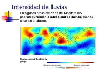 Intensidad de lluvias 