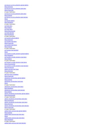 acil durum ve kriz yönetimi görsel eğitim
Akiza Seminer
acil durum ve kriz yönetimi özel ders
Akiza Yayıncılık
el çapa makinaları
acil durum ve kriz yönetimi özel dersi
Akiza Games
acil durum ve kriz yönetimi özel dersleri
Akiza
acil görsel eğitim
Akiza Akademi
el çapa makinaları
acil özel ders
Akiza Eğitim
acil özel dersi
Akiza Danışmanlık
acil özel dersleri
Akiza Konferans
el çapa makinaları
acil yardım görsel eğitim
Akiza Seminer
acil yardım özel ders
Akiza Yayıncılık
acil yardım özel dersi
Akiza Games
el çapa makinaları
acil yardım özel dersleri
Akiza
acil yardım ve afet yönetimi görsel eğitim
Akiza Akademi
acil yardım ve afet yönetimi özel ders
Akiza Eğitim
el çapa makinaları
acil yardım ve afet yönetimi özel dersi
Akiza Danışmanlık
acil yardım ve afet yönetimi özel dersleri
Akiza Konferans
adana sürmeli otel fiyatı
Akiza Seminer
el çapa makinaları
adil ışık tulum modelleri
Akiza Yayıncılık
adiyaman üniversitesi görsel eğitim
Akiza Games
adiyaman üniversitesi özel ders
Akiza
el çapa makinaları
adiyaman üniversitesi özel dersi
Akiza Akademi
adiyaman üniversitesi özel dersleri
Akiza Eğitim
adnan menderes üniversitesi görsel eğitim
Akiza Danışmanlık
el çapa makinaları
adnan menderes üniversitesi özel ders
Akiza Konferans
adnan menderes üniversitesi özel dersi
Akiza Seminer
adnan menderes üniversitesi özel dersleri
Akiza Yayıncılık
el çapa makinaları
adobe flash actionscript görsel eğitim
Akiza Games
adobe flash actionscript özel ders
Akiza
adobe flash actionscript özel dersi
Akiza Akademi
el çapa makinaları
adobe flash actionscript özel dersleri
 