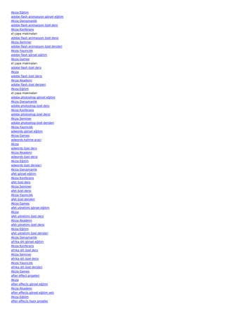 Akiza Eğitim
adobe flash animasyon görsel eğitim
Akiza Danışmanlık
adobe flash animasyon özel ders
Akiza Konferans
el çapa makinaları
adobe flash animasyon özel dersi
Akiza Seminer
adobe flash animasyon özel dersleri
Akiza Yayıncılık
adobe flash görsel eğitim
Akiza Games
el çapa makinaları
adobe flash özel ders
Akiza
adobe flash özel dersi
Akiza Akademi
adobe flash özel dersleri
Akiza Eğitim
el çapa makinaları
adobe photoshop görsel eğitim
Akiza Danışmanlık
adobe photoshop özel ders
Akiza Konferans
adobe photoshop özel dersi
Akiza Seminer
adobe photoshop özel dersleri
Akiza Yayıncılık
adwords görsel eğitim
Akiza Games
adwords kelime aracı
Akiza
adwords özel ders
Akiza Akademi
adwords özel dersi
Akiza Eğitim
adwords özel dersleri
Akiza Danışmanlık
afet görsel eğitim
Akiza Konferans
afet özel ders
Akiza Seminer
afet özel dersi
Akiza Yayıncılık
afet özel dersleri
Akiza Games
afet yönetimi görsel eğitim
Akiza
afet yönetimi özel ders
Akiza Akademi
afet yönetimi özel dersi
Akiza Eğitim
afet yönetimi özel dersleri
Akiza Danışmanlık
afrika dili görsel eğitim
Akiza Konferans
afrika dili özel ders
Akiza Seminer
afrika dili özel dersi
Akiza Yayıncılık
afrika dili özel dersleri
Akiza Games
after effect projeleri
Akiza
after effects görsel eğitim
Akiza Akademi
after effects görsel eğitim seti
Akiza Eğitim
after effects hazır projeler
 
