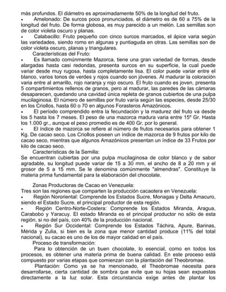 El Chocolate, Origen E Historia[1].