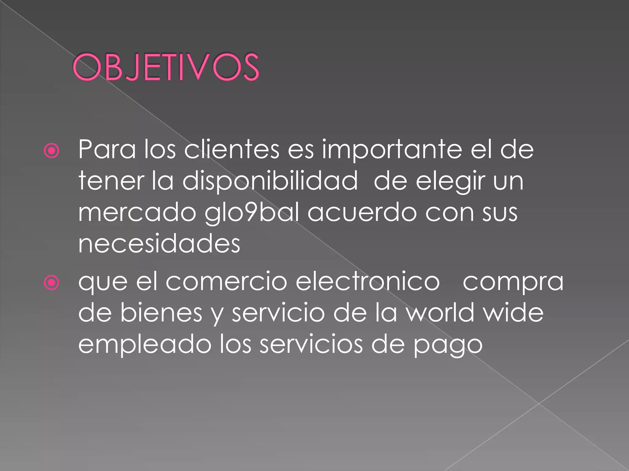 El Comercio Electronico Diapositivas