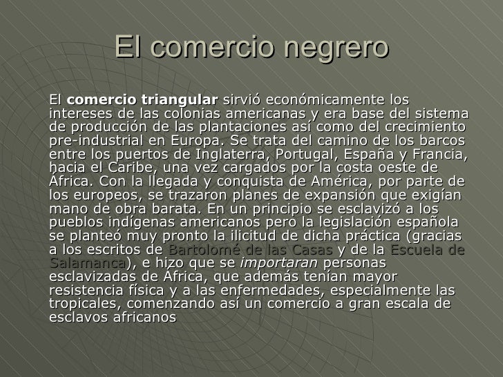 El Comercio Negrero
