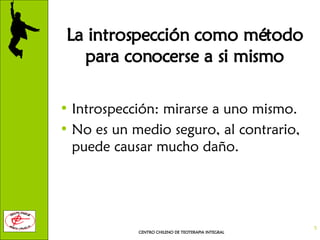 El Conocimiento De Uno Mismo | PPT