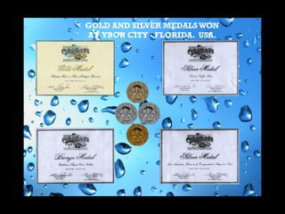 El Cortez Rum Gold & Silver Medals