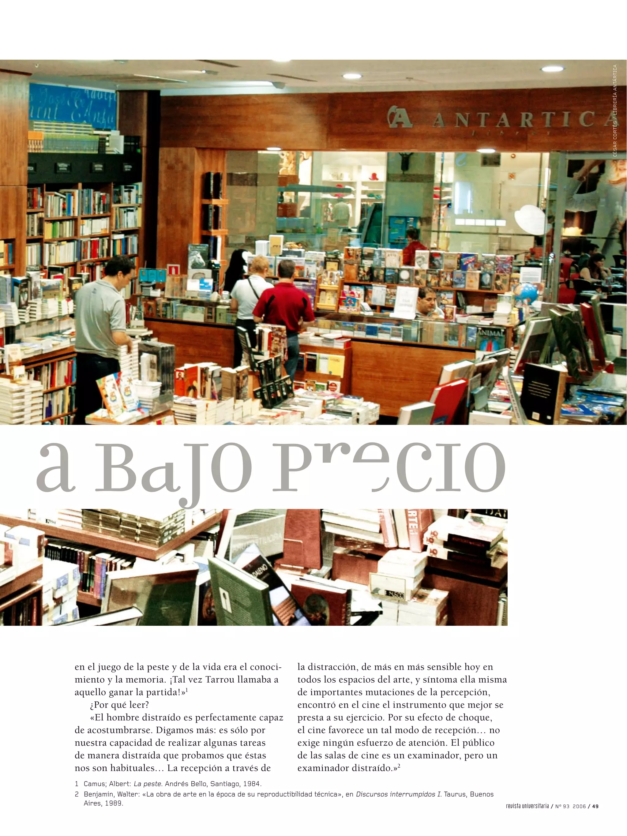 El Costo De Leer En Chile